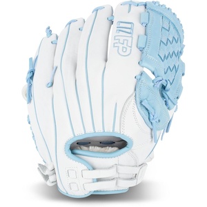 image:imageFranklin Sports CTZ FP Softball Glove  120 BasketWeb  White  Blue