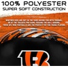 image:imageFranklin Sports NFL Cincinnati Bengals Mini Soft Kids Footballs  2 Pack of Kids Indoor  Outdoor Soft Sport Balls  4 Inch Team Toy Footballs for Kids  NFL Youth Fan Shop
