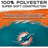 image:imageFranklin Sports NFL Miami Dolphins Mini Soft Kids Footballs  2 Pack of Kids Indoor  Outdoor Soft Sport Balls  4 Inch Team Toy Footballs for Kids  NFL Youth Fan Shop