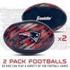 image:imageFranklin Sports NFL New England Patriots Mini Soft Kids Footballs  2 Pack of Kids Indoor  Outdoor Soft Sport Balls  4 Inch Team Toy Footballs for Kids  NFL Youth Fan Shop