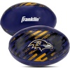 image:imageFranklin Sports NFL Baltimore Ravens Mini Soft Kids Footballs  2 Pack of Kids Indoor  Outdoor Soft Sport Balls  4 Inch Team Toy Footballs for Kids  NFL Youth Fan Shop