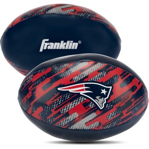 image:imageFranklin Sports NFL New England Patriots Mini Soft Kids Footballs  2 Pack of Kids Indoor  Outdoor Soft Sport Balls  4 Inch Team Toy Footballs for Kids  NFL Youth Fan Shop