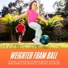 image:imageNERF Kids Mini Foam Soccer Ball  Freestyle Soft Indoor  Outdoor Youth Soccer Ball  ExtraGrip  Low Bounce NERF Foam  5 Inch Toy for Kids  Black  Blue