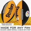 image:imageFranklin Sports NFL Pittsburgh Steelers Colorblock Junior Football  10