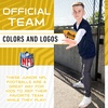 image:imageFranklin Sports NFL Pittsburgh Steelers Colorblock Junior Football  10