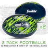 image:imageFranklin Sports NFL Seattle Seahawks Mini Soft Footballs  4 2 Pack