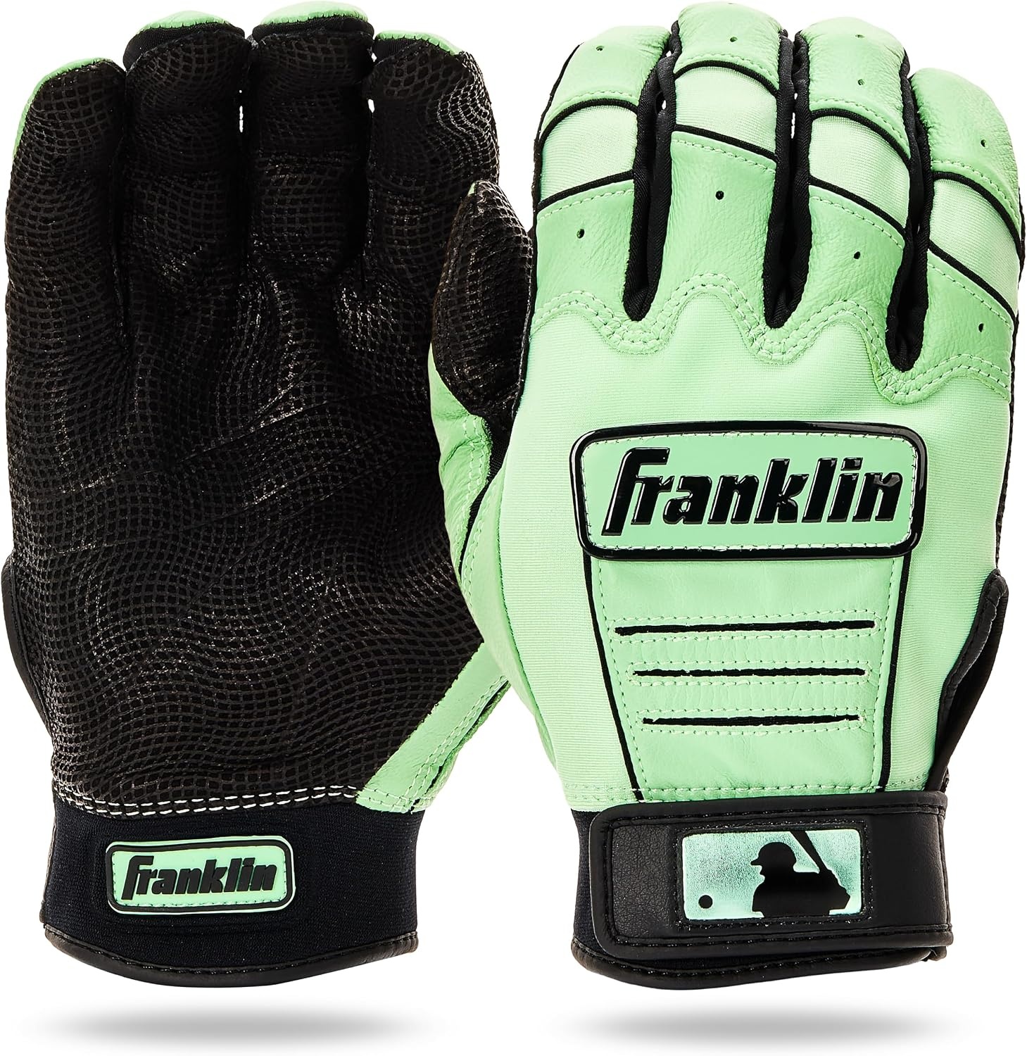 image:imageFranklin Sports MLB Baseball Batting Gloves  CFX Pro Youth and Adult  Baseball  Softball  Multiple Sizes  ColorsMint 4