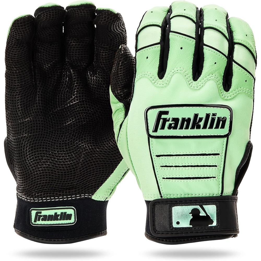 image:imageFranklin Sports MLB Baseball Batting Gloves  CFX Pro Youth and Adult  Baseball  Softball  Multiple Sizes  ColorsMint 1