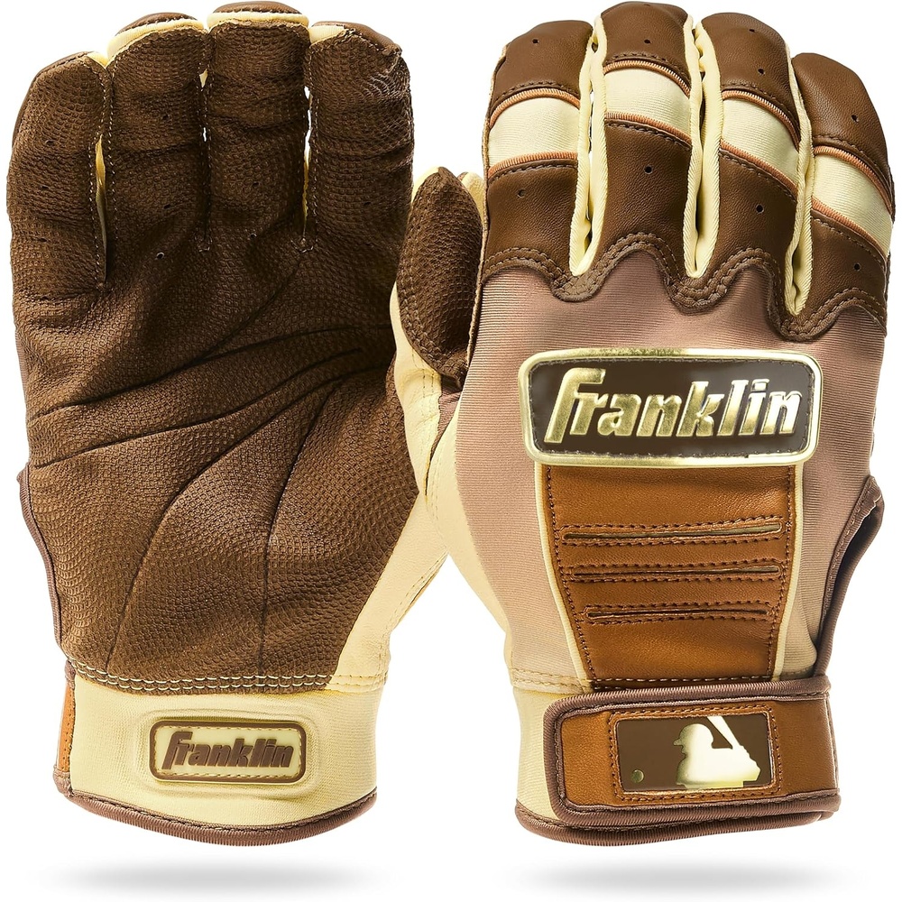 image:imageFranklin Sports MLB Baseball Batting Gloves  CFX Pro Youth and Adult  Baseball  Softball  Multiple Sizes  ColorsVanilla