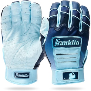 image:imageFranklin Sports MLB Baseball Batting Gloves  CFX Pro Youth and Adult  Baseball  Softball  Multiple Sizes  ColorsCarolina BlueNavy