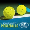 image:imageFranklin Sports 2 Paddle and 4 X40 Outdoor Pickleball Set  Polypropylene Core  Fiberglass Surface