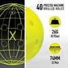 image:imageFranklin Sports 2 Paddle and 4 X40 Outdoor Pickleball Set  Polypropylene Core  Fiberglass Surface